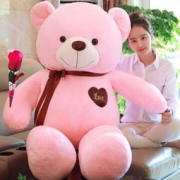 蜗蘼 大号美式泰迪熊 公仔抱枕 0.8米
