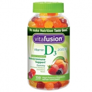 Vitafusion 维生素D3成人营养软糖150粒