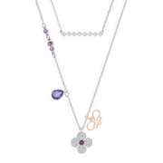 SWAROVSKI 施华洛世奇 5273297 四叶草配小蜜蜂 二合一项链 *2件
