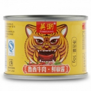 英潮 鲁西牛肉鲜椒酱50g