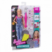 Barbie芭比 女孩娃娃玩具（Emoji娃娃）DYN93