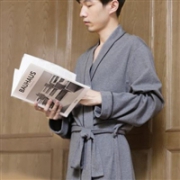 HUGO BOSS制造商！网易严选 Paris男士睡袍 2色
