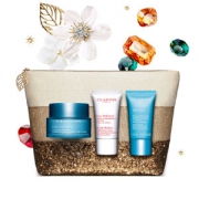 CLARINS 娇韵诗 恒润乳霜圣诞套装 面霜50ml+去角质洁颜霜15ml+面膜15ml