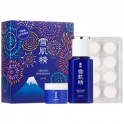 KOSE高丝 雪肌精化妆水75ml+多效菁华凝露20g+纸膜8粒