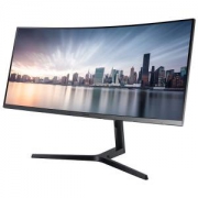 SAMSUNG 三星 C34H890WJC 34英寸 VA曲面显示器（3440×1440、1800R、Freesync）