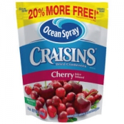 Ocean Spray Craisins 优鲜沛 蔓越莓干樱桃味340g *11件
