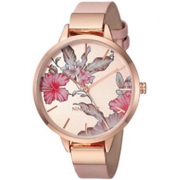 Nine West 花香玫瑰金手表