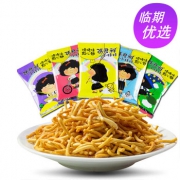 台湾进口 张君雅小妹妹烧烤味BBQ点心面22g*8袋