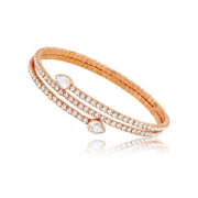 SWAROVSKI 施华洛世奇 5073592 PVD金属水晶手镯 *3件