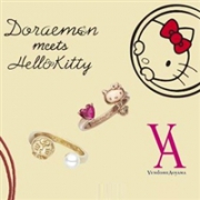 圣诞礼物！日本亚马逊 Vendome Aoyama X Hello Kitty/哆啦A梦 联名款首饰专场
