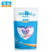 YUEYAN 粤盐 加碘盐 低钠盐 食用海盐 300g*2
