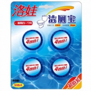 洛娃 洁厕宝50g*4蓝泡泡 *2件