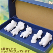 餐桌好伴侣 山加商店 MOOMIN 筷架 5个组