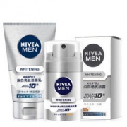 NIVEA妮维雅 男士焕白亮肤套装 洁面乳100g+防晒亮肤露50g