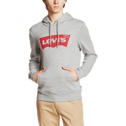 Levi's 男士Logo连帽卫衣