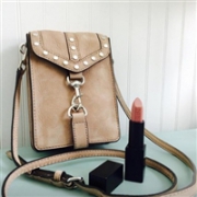 白菜价！Rebecca Minkoff 瑞贝卡 牛皮手机斜挎包