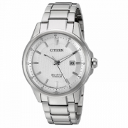 CITIZEN西铁城 Titanium系列AW1490-50A男士光动能腕表