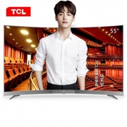 TCL 55英寸4K曲面超高清智能电视 55A950C