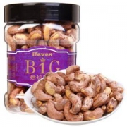 ileven 坚果炒货 休闲食品 紫皮腰果 烘焙腰果300g/罐+凑单品