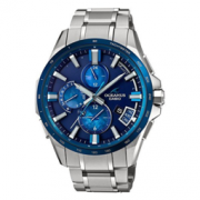 历史低价：CASIO 卡西欧 OCEAN BLUE OCW-G2000F-2AJF 光动能电波表