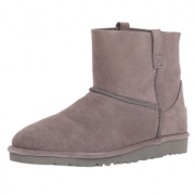 UGG Classic Unlined Mini Slouch女款经典真皮短靴