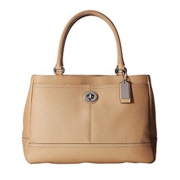 COACH蔻驰 Park Leather Carryall女士手提包
