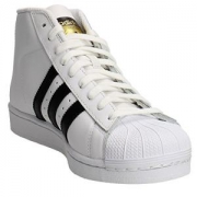 历史新低！高帮金标贝壳头adidas Originals* 阿迪达斯三叶草 男 板鞋 PRO MODEL S85956 *2件