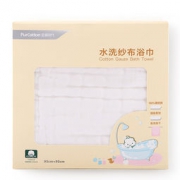 双12预售：PurCotton 全棉时代 新生儿 水洗浴巾