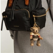 Burberry巴宝莉Tan Rucksack Thomas Keychain 小熊吊坠钥匙扣