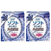 unicharm尤妮佳 导管式卫生棉条 量特多型25个*2盒 *2套