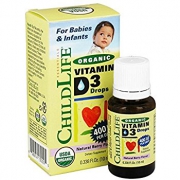 ChildLife童年时光 有机维生素D3滴剂天然浆果味10ml