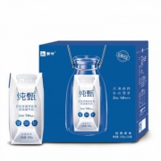 北京福利：蒙牛 纯甄原味酸牛奶200g*24盒装