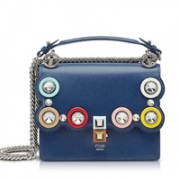 Fendi 芬迪 Kan I 小号真皮单肩包