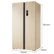 MeiLing 美菱 BCD-650WPCX 650升 变频对开门家用节能冰箱