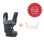 Ergobaby  四式360 婴儿背带+磨牙垫围兜