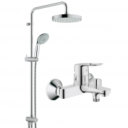 高仪（GROHE ）   126216 新天瀑淋浴系统 + 浴缸龙头套装