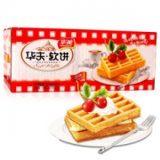 12点开始：华美华夫饼 休闲零食饼干蛋糕 华夫软饼1200g
