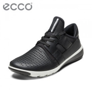 爱步 Ecco 盈速2代 牦牛皮版 男休闲鞋