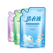 BISUTANG碧素堂 洁净低泡洗衣液550ml*3袋*2套