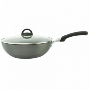 ￼￼lock&lock乐扣乐扣 复底中式炒锅-32Cm(电磁炉可兼用)