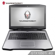 ThundeRobot 雷神 911黑武士  15.6英寸游戏笔记本电脑(i7-7700HQ 8G 128G+1T GTX1050Ti 4G显存)