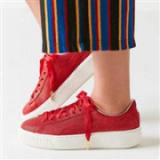 限7.5码！PUMA彪马 Basket Platform 女士休闲运动鞋