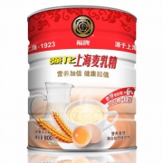 福牌 强化上海麦乳精浓香牛奶味罐装800g