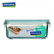 10点开抢：三光云彩 Glasslock 耐热钢化玻璃饭盒 1.1L