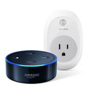 亚马逊 Echo Dot Alexa 语音助手蓝牙音箱2代+插座