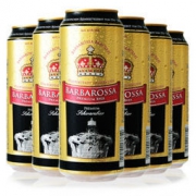 Barbarossa 凯尔特人 黑啤酒 500ml*6听*2件