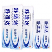 舒适达 速效抗敏 牙膏 120g×3 + 牙膏便携装×2