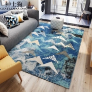 绅士狗 鱼跃北欧简约地毯160*230*1.3cm重约14.7斤+门垫60*90cm 2件