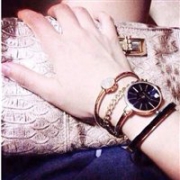 Anne Klein 安妮·克莱因AK/1470 典雅珍珠母贝 施华洛世奇水晶女表4件套