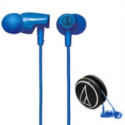 Audio-technica 铁三角 ATH-CLR100 BL 入耳式耳机 蓝色